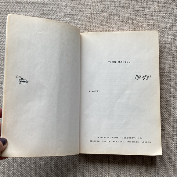 Life of Pi by Yann Martel, Winner Man Booker Prize,Novel, 1st Ed, Bestseller - Picture 4 of 5